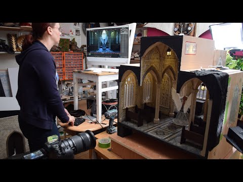 Behind the scenes of my gothic stop motion animation