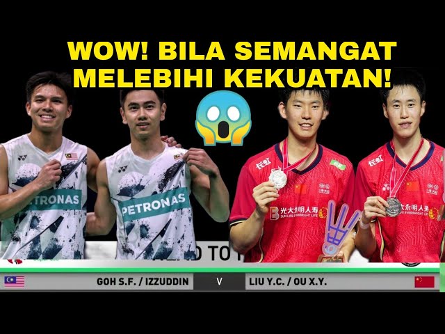 WOW! Sze Fei/Nur Izzuddin MELETOP! vs (CHN) Liu Yu Chen/Ou Xuan Yi | SEMANGAT MEMBARA! class=