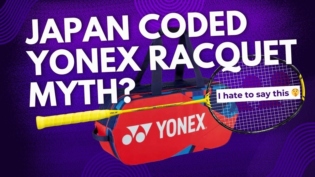 Yonex Racket Codecheck 🇯🇵 Japan Code Yonex Racquets: The Hidden Quality Difference You NEED to ...