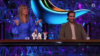 Punk Parrot &amp; Karate Kitten Smackdown Performance | Masked Singer Sweden Season 6 Episode 8