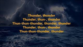 Imagine Dragons  Thunder w/lyrics. screenshot 2