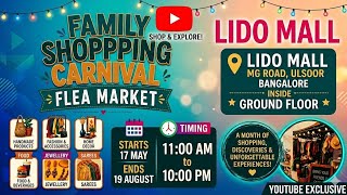 🔥 Bangalore Flea Market 2026 | Lido Mall MG Road | Biggest Shopping Carnival 🛍️