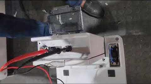 Sungrow single battery charging/maintenance without special tool