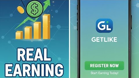 Skill to Earn online | Getlike Registration Earn Money Without Investment #GetlikeApp #OnlineEarning
