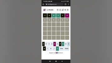 mini Nerdle Gameplay | Mon, Feb. 14, 2022