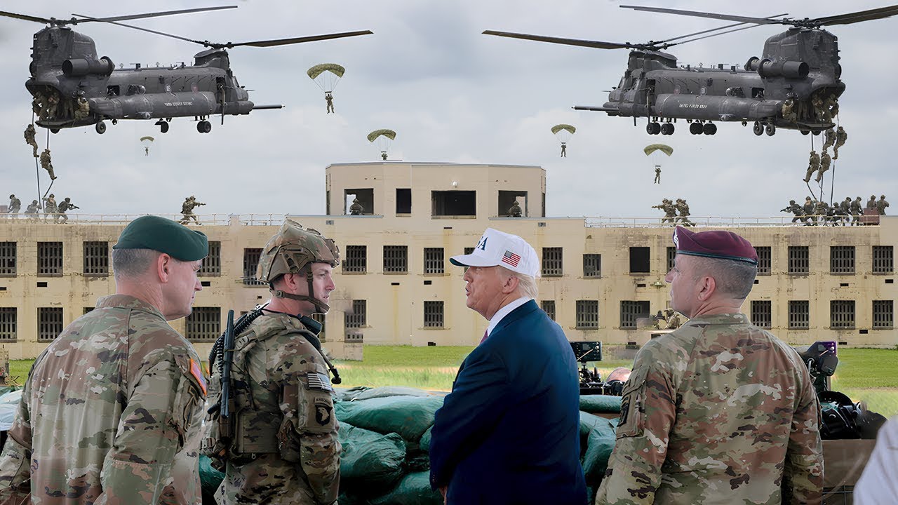 High Level! President Trump Observes Elite U.S. Forces in Real-World Scenarios