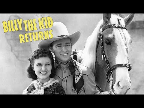 Billy the Kid Returns (1938) | Full Movie | Roy Rogers, Smiley Burnette, Lynne Roberts