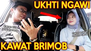 PRANK SHOLAWAT GADIS NGAWI !! GIGI PAKE KAWAT BRIMOB