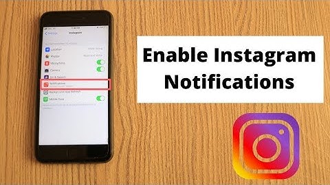 |How to enable notifications on Instagram iPhone (2022 update) |Turn on notifications on Instagram |