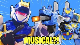Metal Cardbot W "Blokees"! MCB the MUSICAL? - METAL CARDBOT NEWS