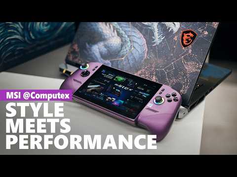 The fastest handheld of 2026 meets the most beautiful 18" Gaming Laptop!
