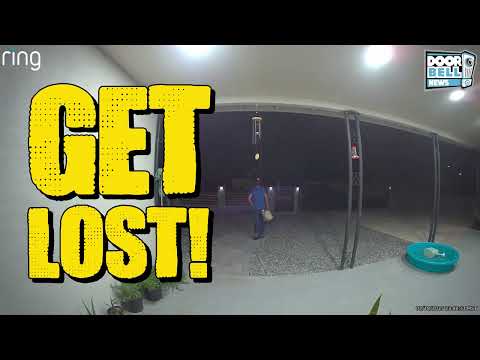 This Is Why You Can T Leave Your Doors Unlocked Caught On Ring Doorbell 