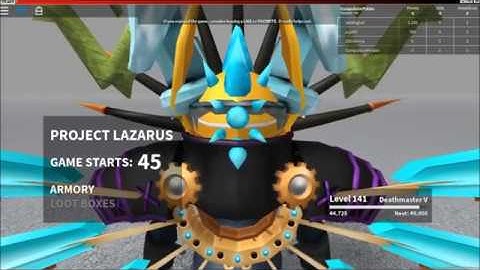 Joining Late Games challenge at Project Lazarus Roblox Zombie Shooter Game