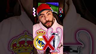 قصة فشل ريال مدريد بتحقيق دوري ابطال اوروبا لمدة 32 عام متتالية 😳 #shorts