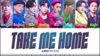 ATEEZ - 'TAKE ME HOME' (ENGLISH VERSION) Lyrics [Color Coded_Eng]