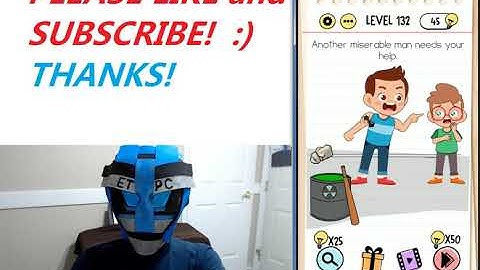 BRAIN TEST LEVEL 132 WALKTHROUGH WITH ANSWERS