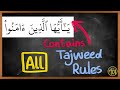 Practice 95% of tajweed rules with ONE SINGLE Aya | Arabic101