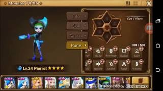 Summoners War: Water Pierret Julie Build Despair + Focus