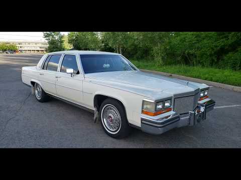 1987 CADILLAC BROUGHAM D&rsquo;ELEGANCE WALKTHROUGH & REVIEW