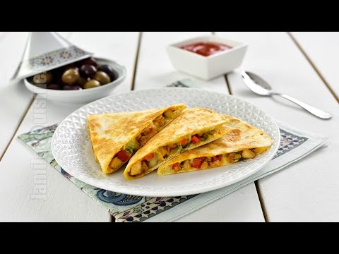 Video: Quesadilla De Pui