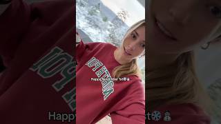 It’s Snowing?😱⛄️❄️