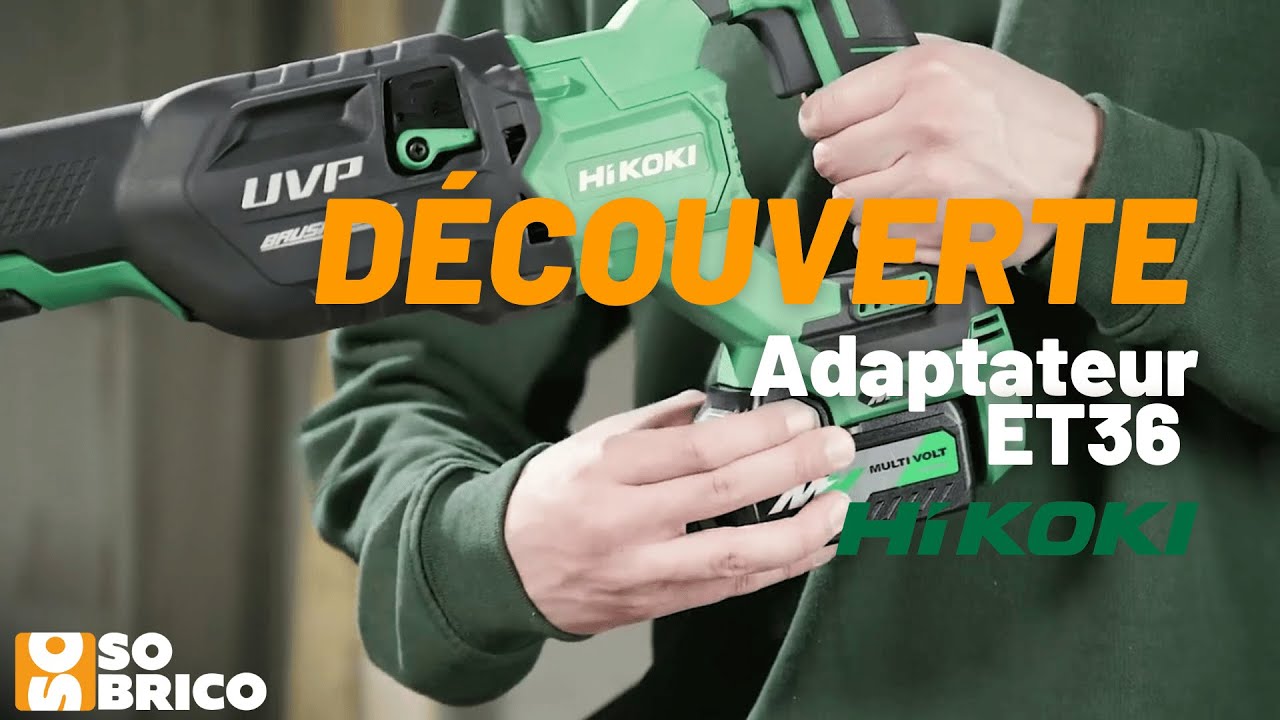 Adaptateur Secteur Multivolt™ ET36A – 36V 2000W – Pour Outils 36V – 20 Pieds