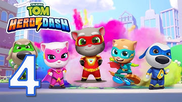 My Talking Hero Dash - Walkthrough Gameplay Part 4 [iOS, Andoid]