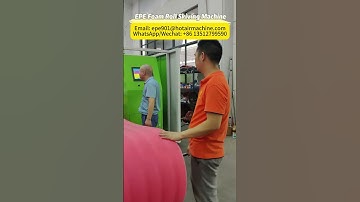 EPE Foam Roll Splitting Machine | EPE XPE EVA Foam Skiving Machine