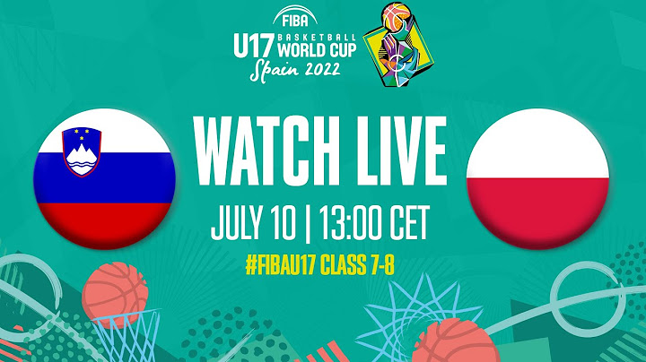 Full Basketball Game | Slovenia v Poland | FIBA U17 Basketball World Cup 2022