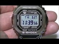 G-SHOCK GMW-B5000D-1 時刻合わせ(Bluetooth)