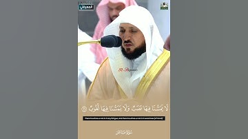 (وقالوا الحمد لله الذي أذهب عنا الحزن)تلاوة لفضيلة الشيخ د. #ماهر_المعيقلي