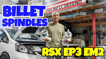 BILLET SPINDLES ARE READY⭐️RSX EP3 EM2