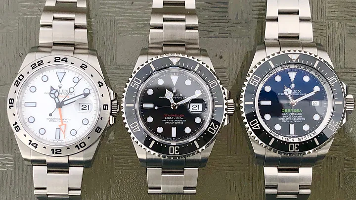 Rolex Batman 40mm vs Rolex Explorer ii 42mm vs Rol...