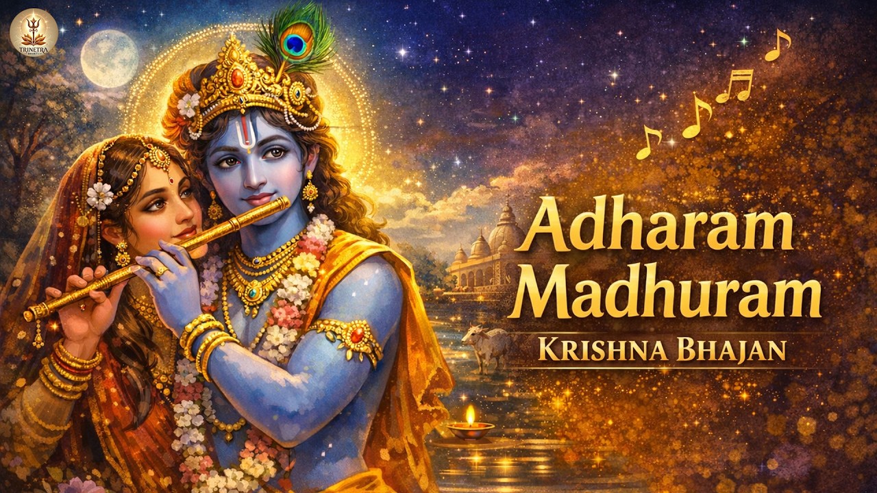 Adharam Madhuram - Madhurashtakam | Krishna Bhajan | Radha Krishna Ji ...