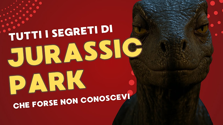 Tutti i segreti di Jurassic Park ( Che non ti hanno mai raccontato )