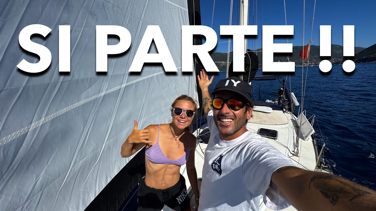 NAVIGHIAMO DI NOTTE IN MARE APERTO - L'AVVENTURA È INIZIATA