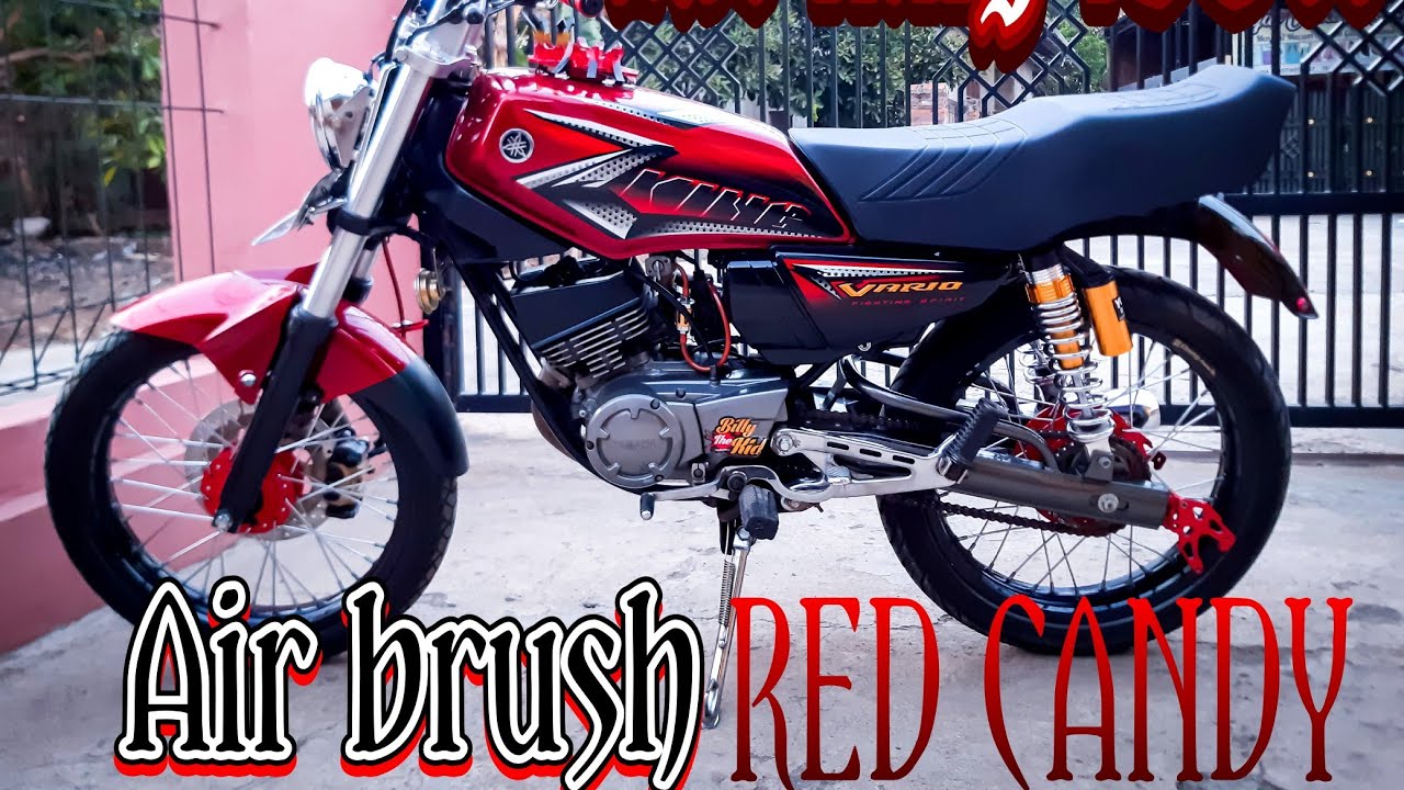 AIR BRUSH RX KING WARNA MERAH RED CANDY AIR BRUSH YouTube