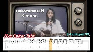 Hako Yamasaki – Kimono | First TV Appearance | Live Guitar Tabs | Eng / Multilingual CC