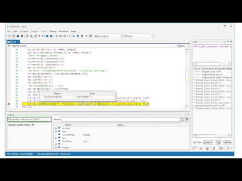 B4A V5.0 Rapid debugger example