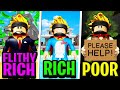 FILTHY RICH to RICH to POOR in ROBLOX BROOKHAVEN RP!! (Story)