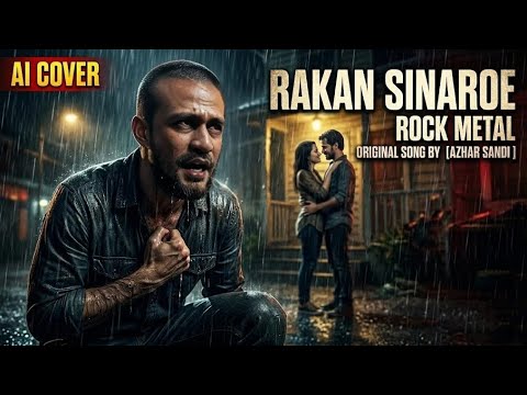 RAKAN SINAROE (Linkinpark Style) 🎸🔥 AZHAR SANDI 🤘⚡ | METAL COVER by JANGEUN BAND (AI) 🤘🔥