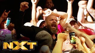 Triple H rejoices with NXT crowd following live premiere: NXT Exclusive, Sept. 18, 2019