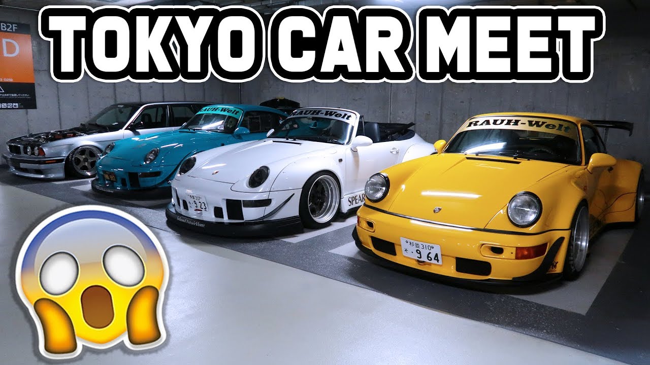UNDERGROUND CAR MEET IN TOKYO! - Akihabara UDX