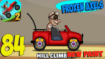 Hill Climb Racing 2 - Gameplay Walkthrough Part 84 Hill Climber New Paint Froxen Axels(iOS, Android)