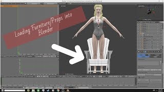 Blender Tutorial: Loading Furniture into Blender for Sims 3
