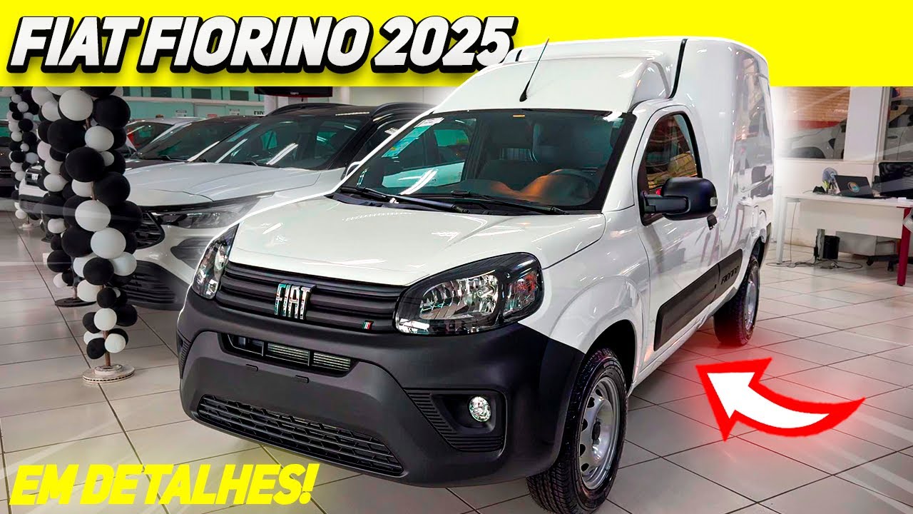 AVALIAÇÃO NOVA FIAT FIORINO 2025 - MUDA ALGO?
