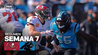 Tampa Bay Buccaneers vs. Carolina Panthers | Semana 7 - Temporada NFL 2026 | Resumen en español