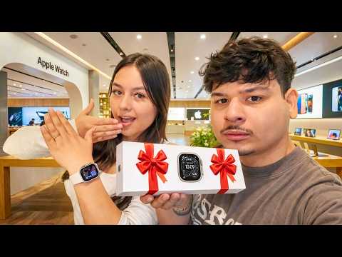 SURPRISING MY GF WITH AN APPLE WATCH + DAY IN THE LIFE VLOG