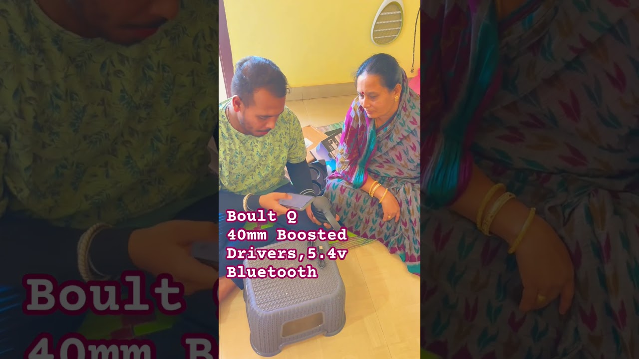 Today I received Boult Q Headphone🎧