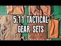 5.11 Tactical Gear Set overview: HEXGRID, Admin, Double Deploy & Helmet/Shove-It